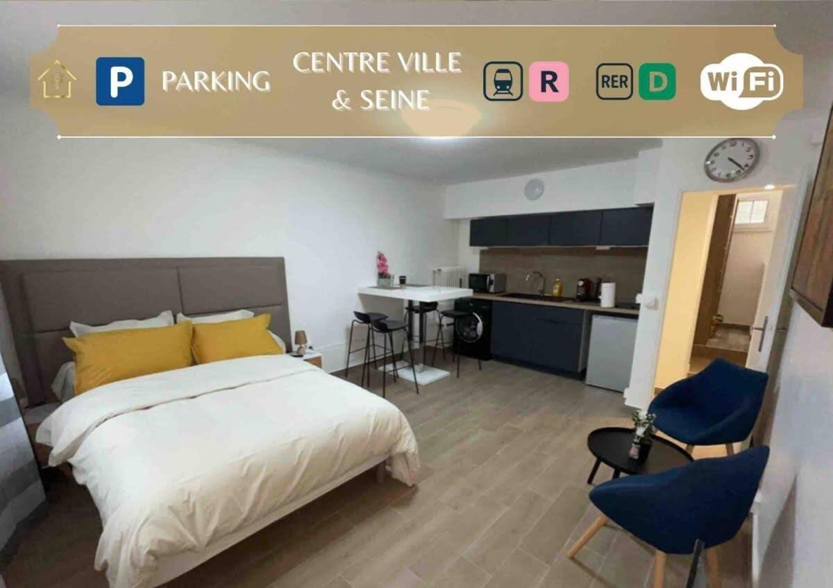 Sejour A Melun Appart'Hotel De La Mediatheque Экстерьер фото